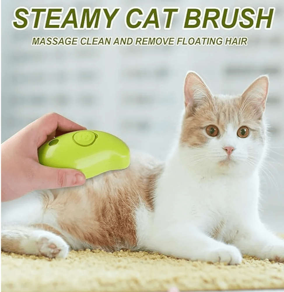 2 in 1 Pet Steam Brush - Buyna