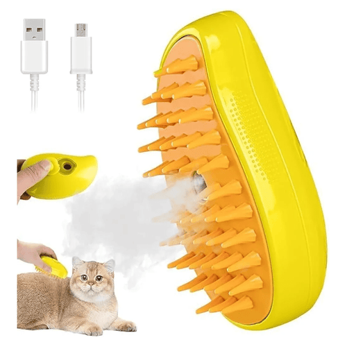 2 in 1 Pet Steam Brush - Buyna