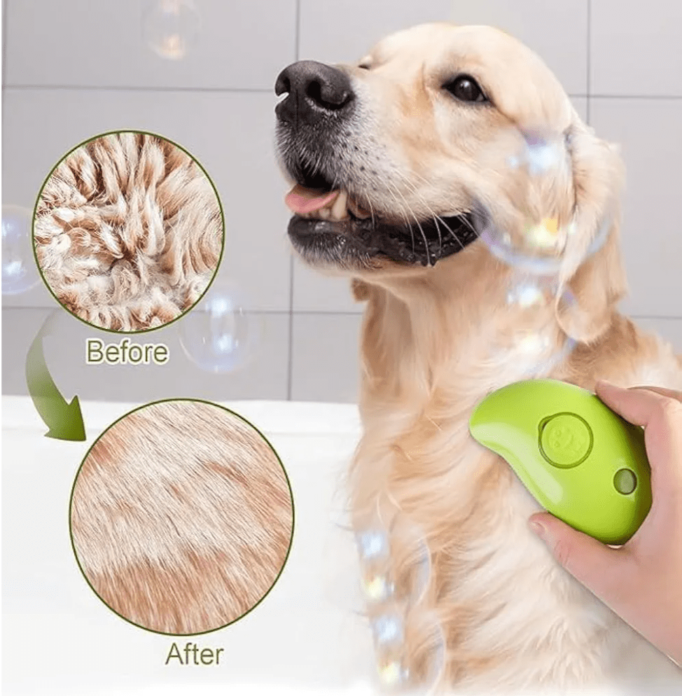 2 in 1 Pet Steam Brush - Buyna