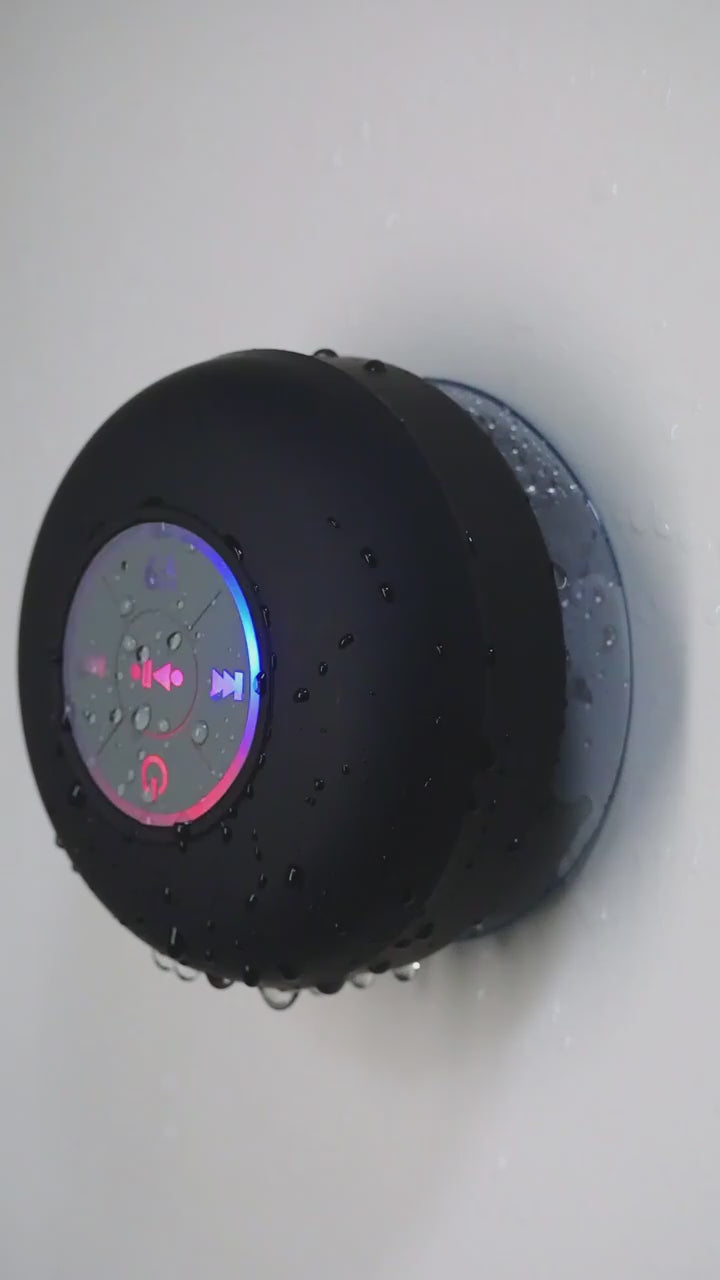 Waterproof Suction Bluetooth Shower Speaker